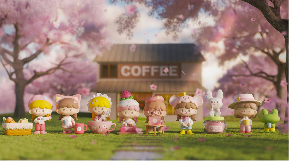 Finding Unicorn Cherry Blossom Cafe Series Sakura Coffee Shop
