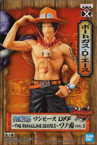 Banpresto Bandai One Piece Portgas. D. Ace Figure Grandline Series
