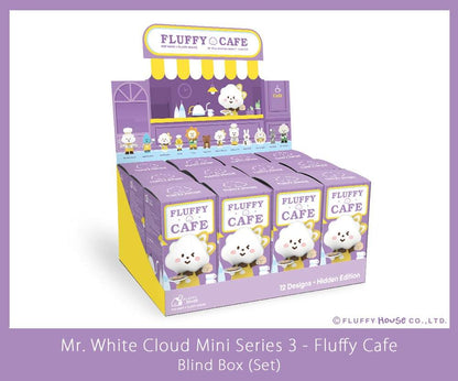 Mr. White Cloud Mini Series 3 Fluffy Cafe Edition